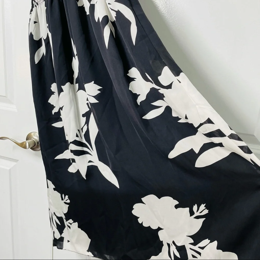 Joie 100% Silk Jerelle Floral Midi Dress size M - Picture 11 of 14